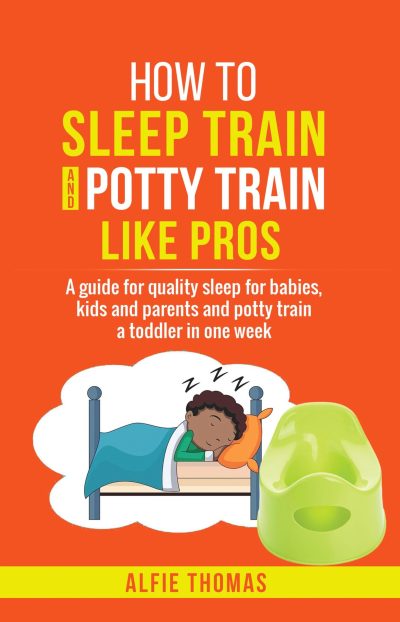 HOW TO SLEEP TRAIN AND POTTY TRAIN LIKE PROS paperback front